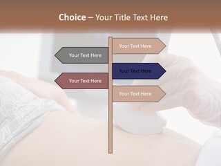 General Practitioner Female Smiling PowerPoint Template