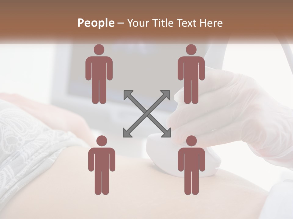 General Practitioner Female Smiling PowerPoint Template