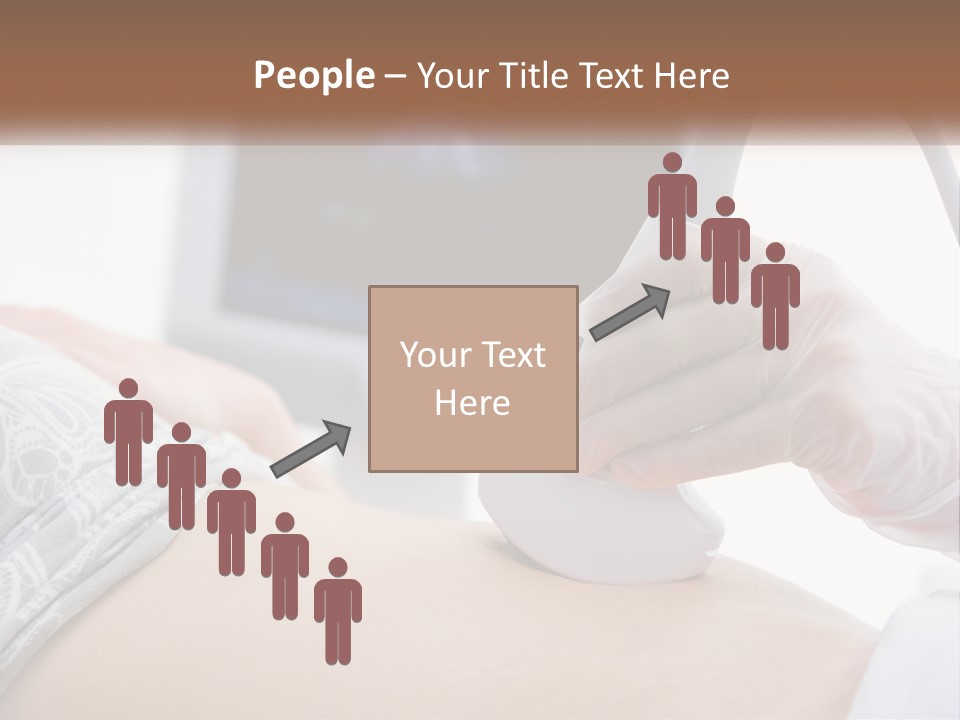 General Practitioner Female Smiling PowerPoint Template