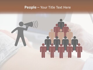 General Practitioner Female Smiling PowerPoint Template