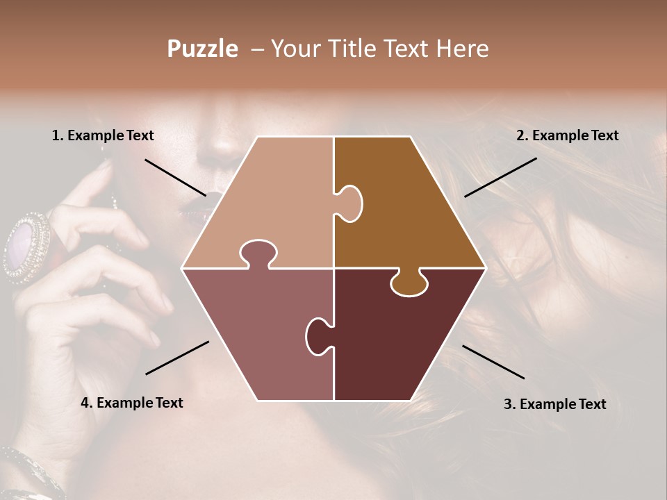 Hair Look Hairstyle PowerPoint Template