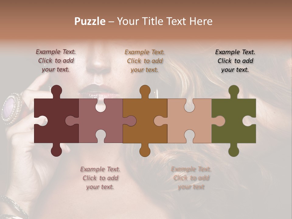 Hair Look Hairstyle PowerPoint Template