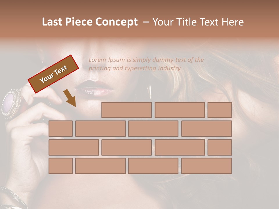 Hair Look Hairstyle PowerPoint Template