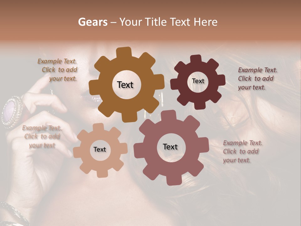 Hair Look Hairstyle PowerPoint Template