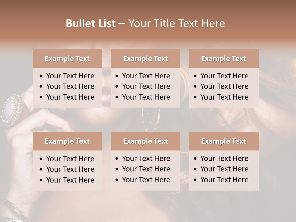 Hair Look Hairstyle PowerPoint Template
