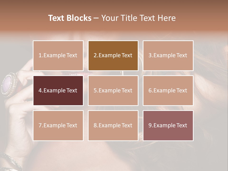 Hair Look Hairstyle PowerPoint Template