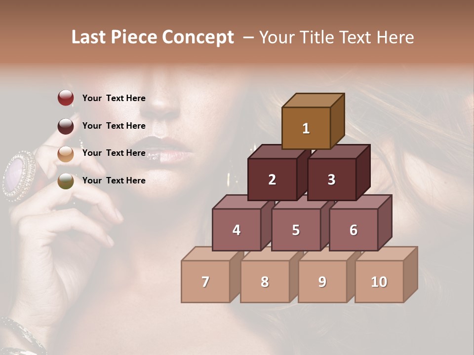 Hair Look Hairstyle PowerPoint Template