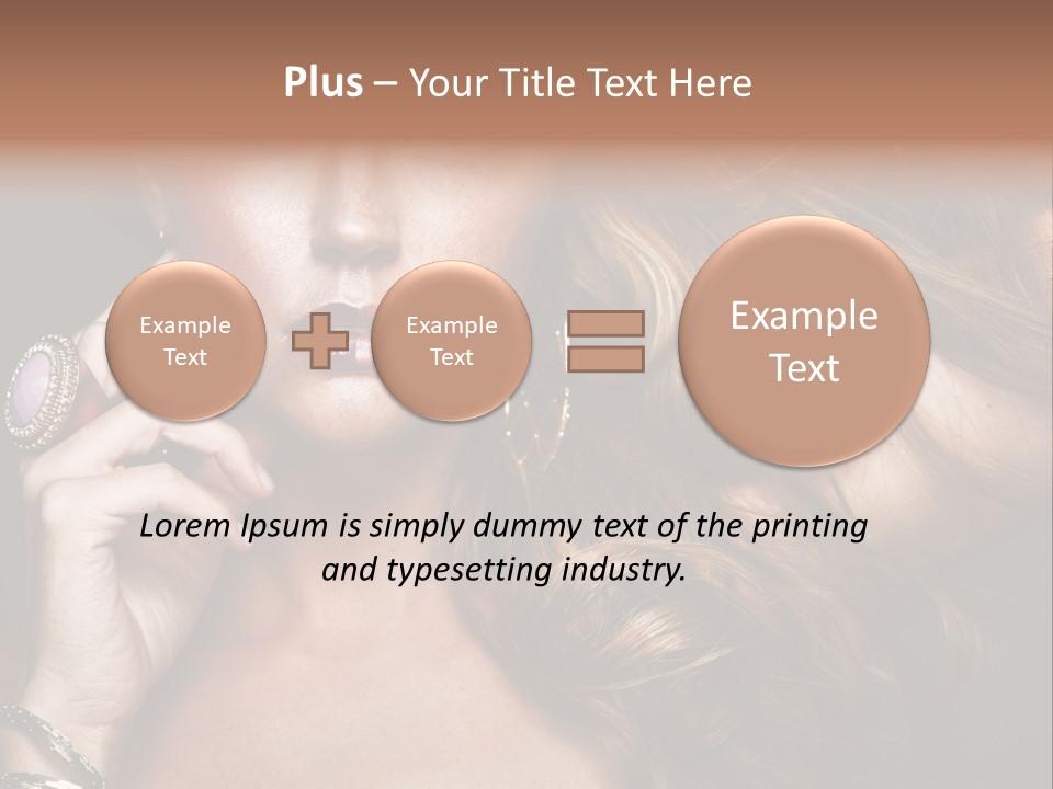 Hair Look Hairstyle PowerPoint Template