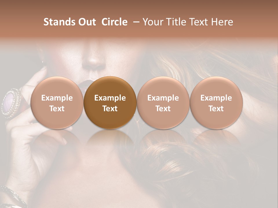 Hair Look Hairstyle PowerPoint Template