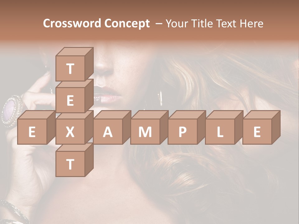 Hair Look Hairstyle PowerPoint Template