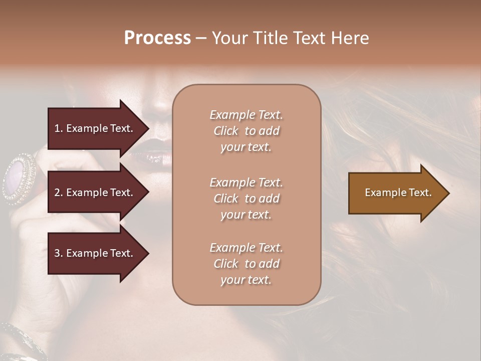 Hair Look Hairstyle PowerPoint Template