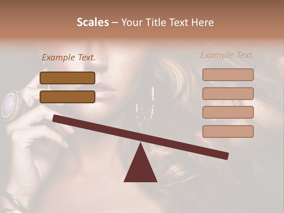 Hair Look Hairstyle PowerPoint Template