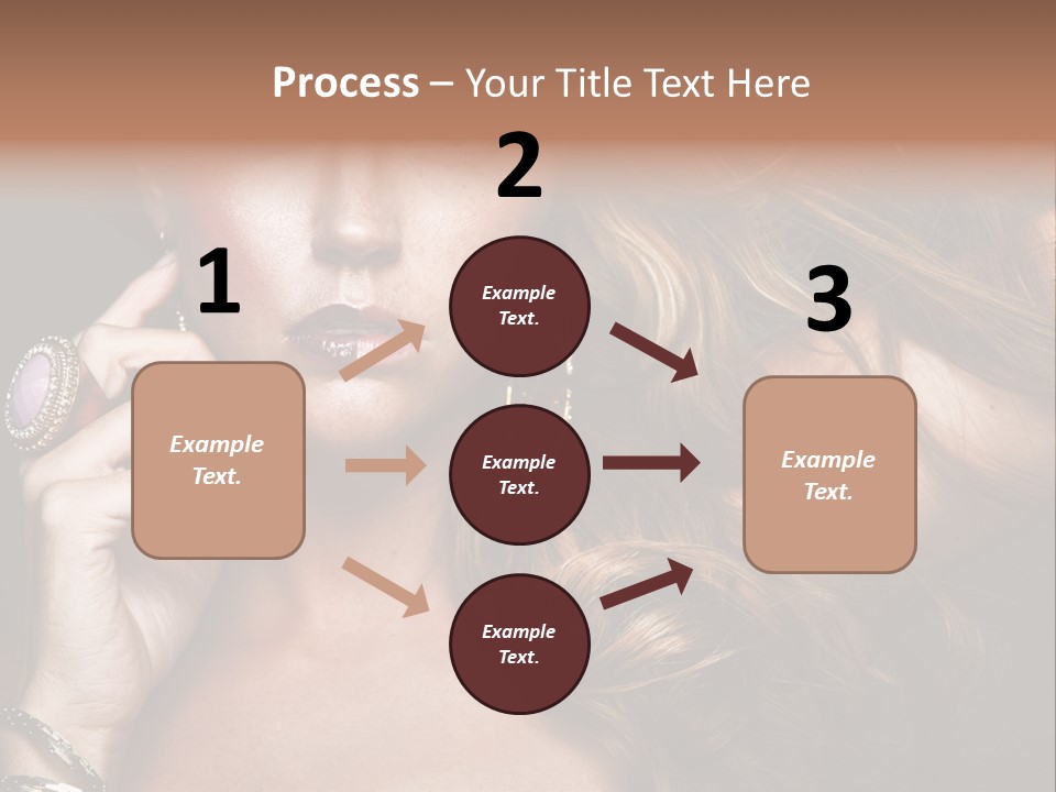 Hair Look Hairstyle PowerPoint Template