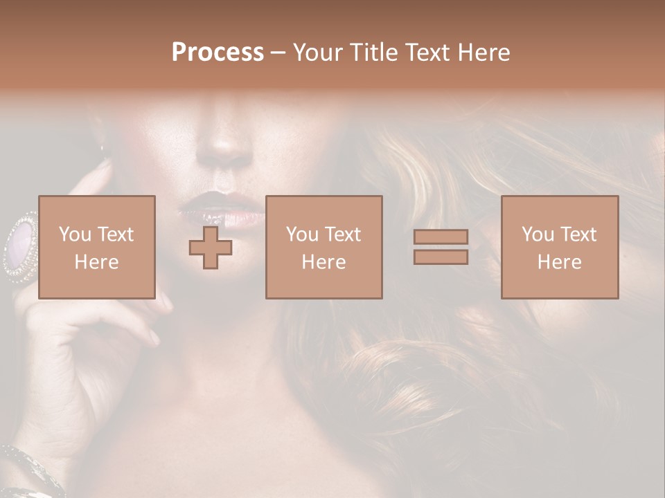 Hair Look Hairstyle PowerPoint Template