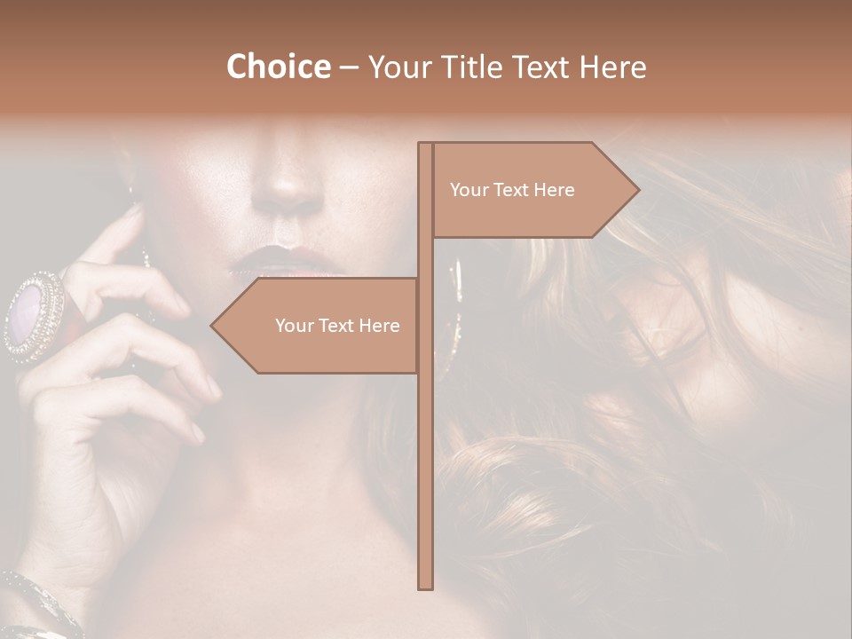 Hair Look Hairstyle PowerPoint Template