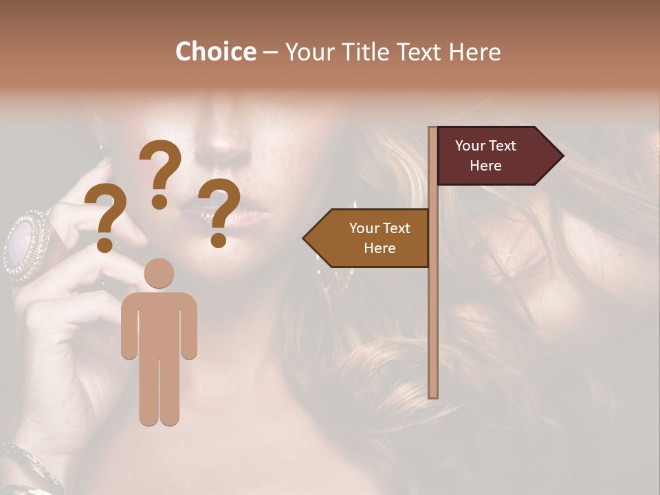 Hair Look Hairstyle PowerPoint Template