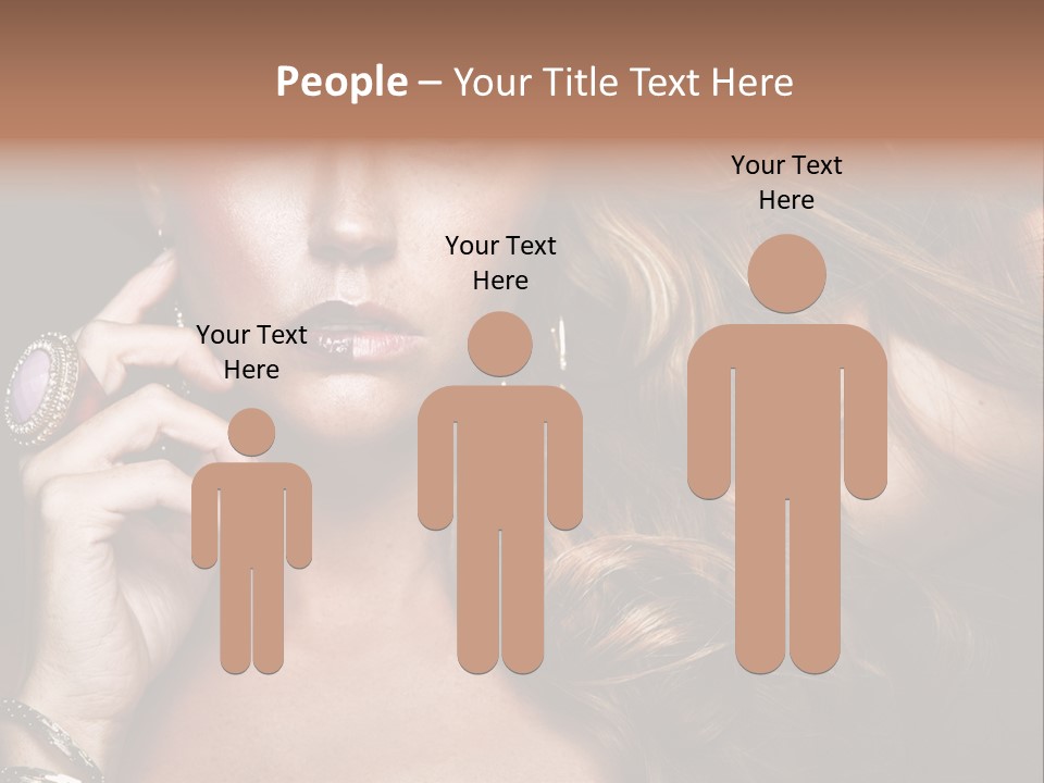 Hair Look Hairstyle PowerPoint Template