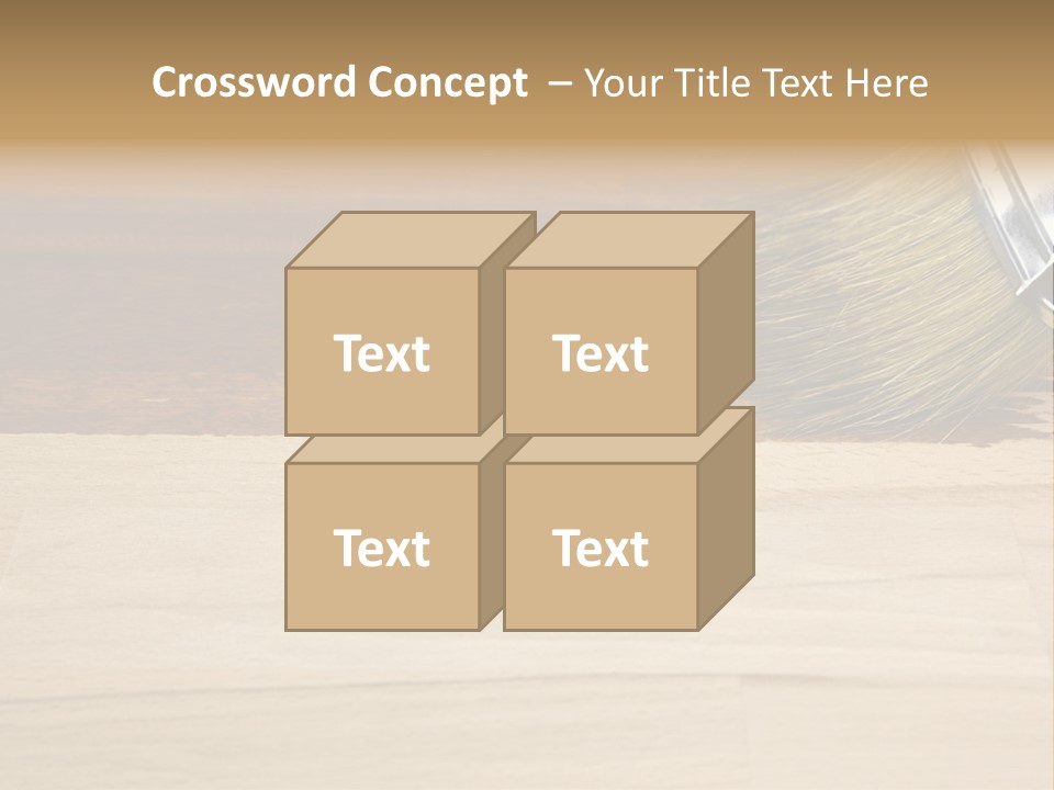 Construction Decking Pattern PowerPoint Template
