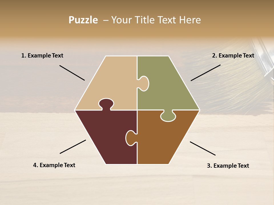 Construction Decking Pattern PowerPoint Template