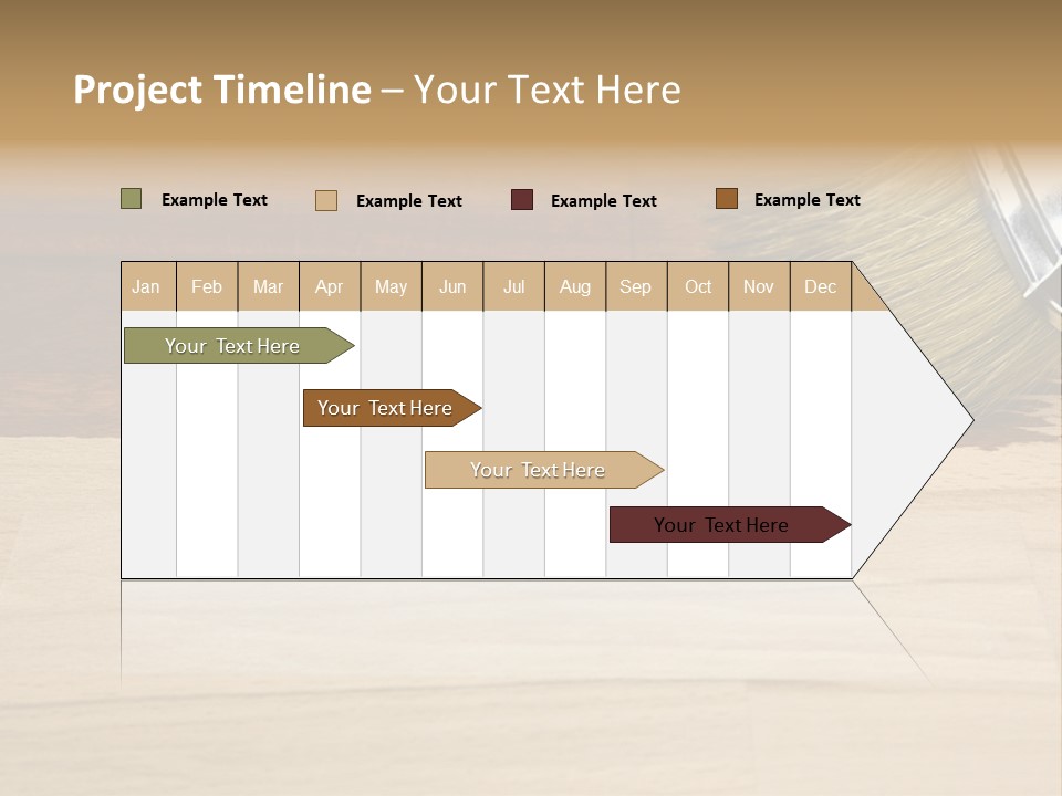 Construction Decking Pattern PowerPoint Template