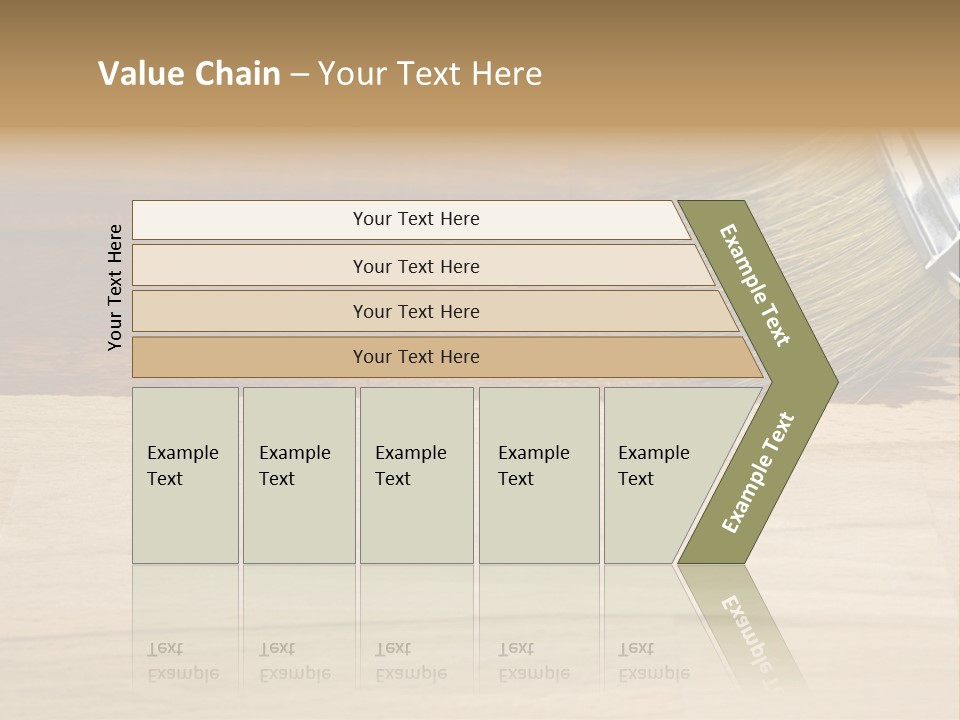 Construction Decking Pattern PowerPoint Template