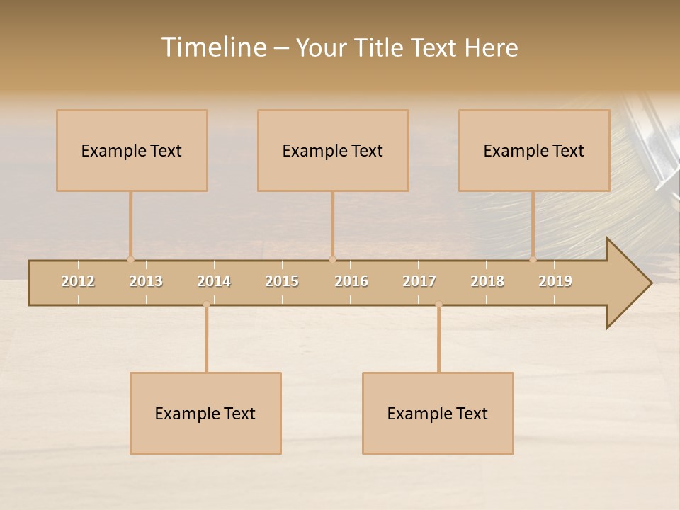Construction Decking Pattern PowerPoint Template