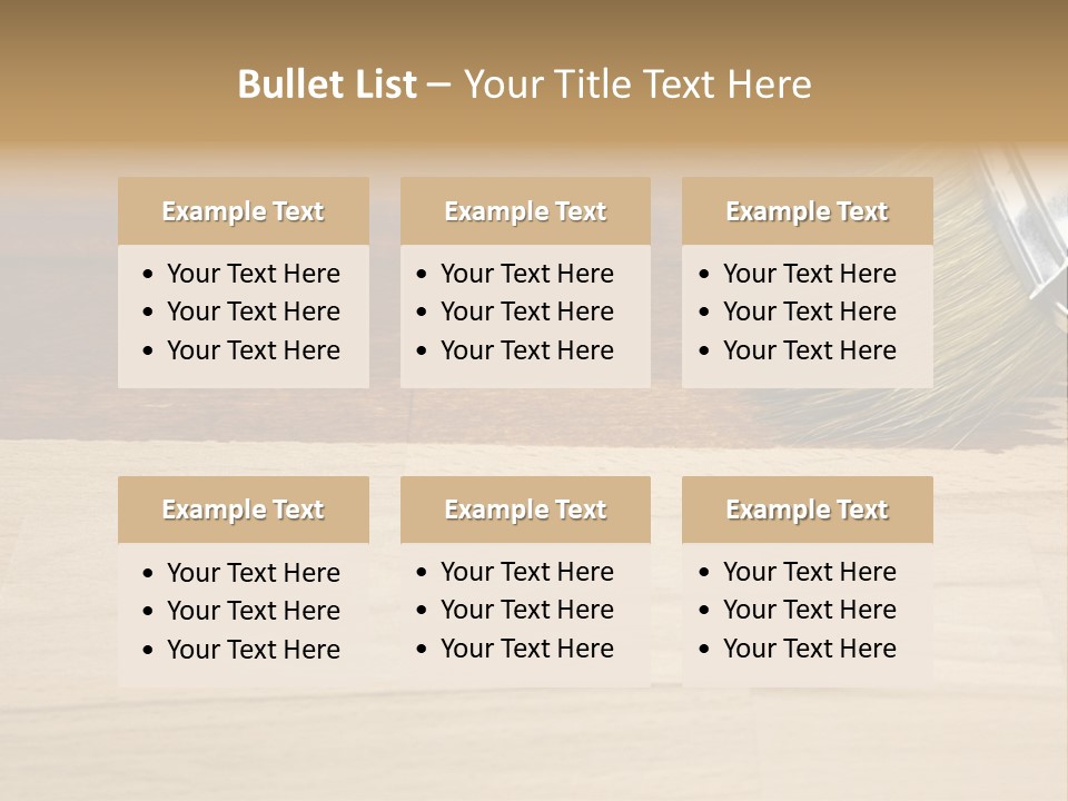 Construction Decking Pattern PowerPoint Template