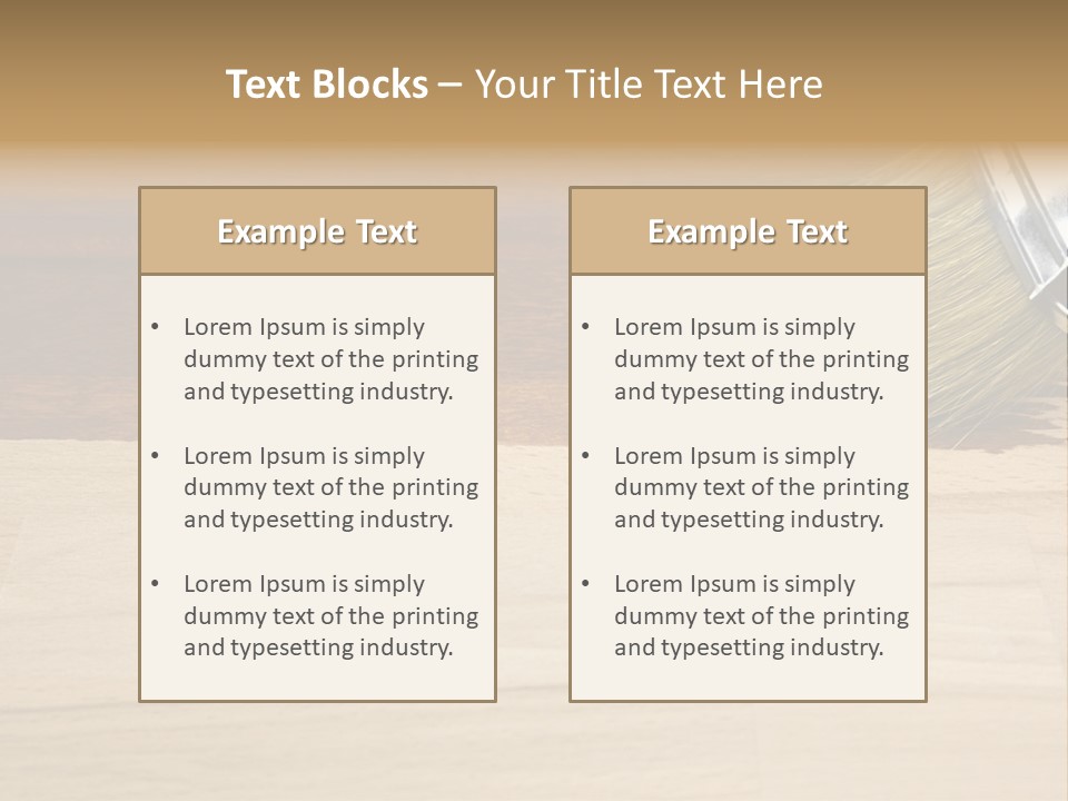 Construction Decking Pattern PowerPoint Template