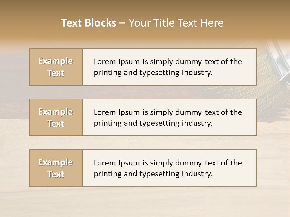 Construction Decking Pattern PowerPoint Template