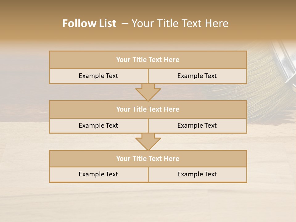 Construction Decking Pattern PowerPoint Template