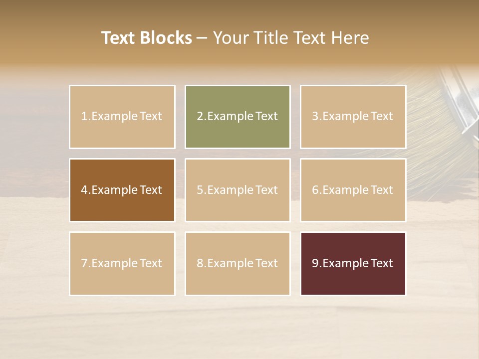 Construction Decking Pattern PowerPoint Template