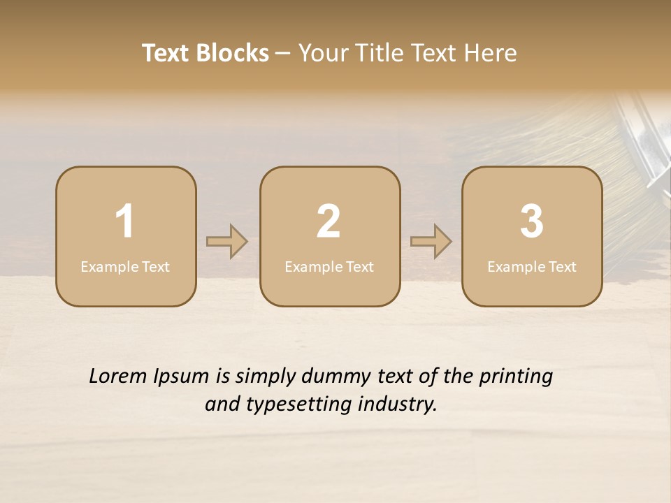 Construction Decking Pattern PowerPoint Template