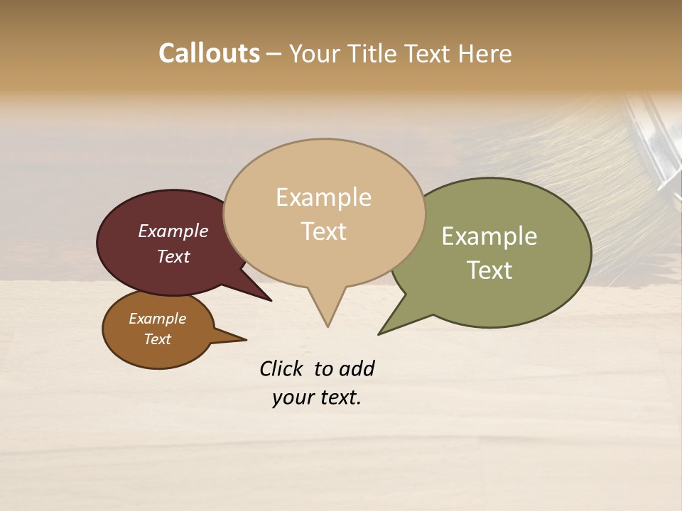 Construction Decking Pattern PowerPoint Template