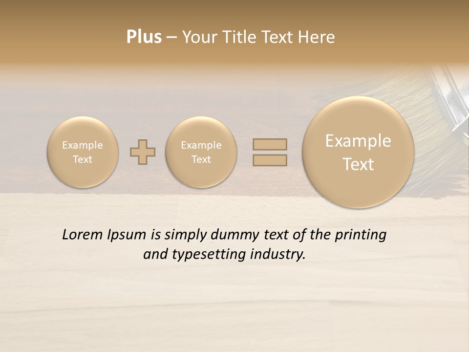Construction Decking Pattern PowerPoint Template