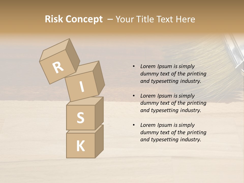 Construction Decking Pattern PowerPoint Template