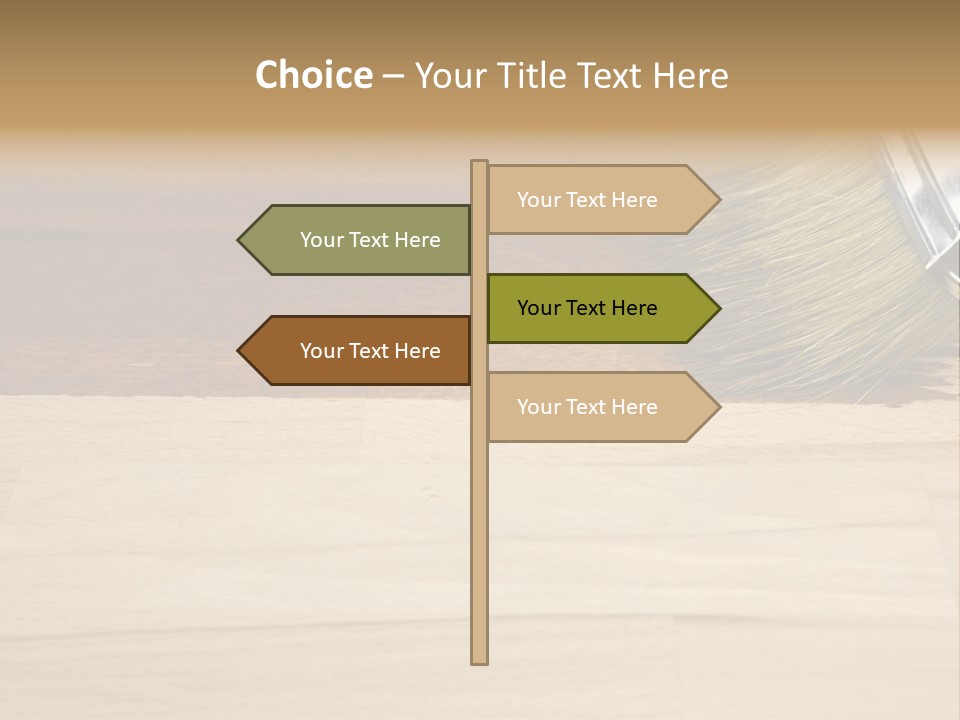 Construction Decking Pattern PowerPoint Template