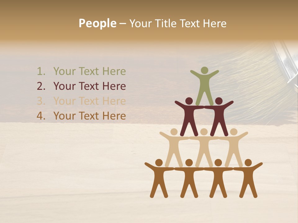 Construction Decking Pattern PowerPoint Template