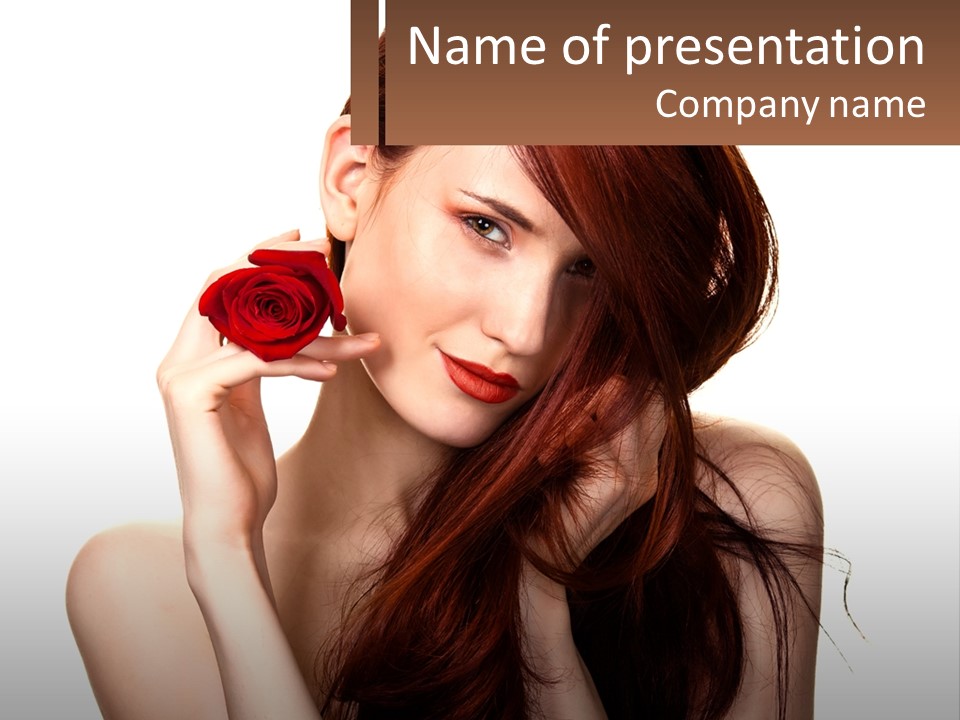 Sensual Charming Skincare PowerPoint Template
