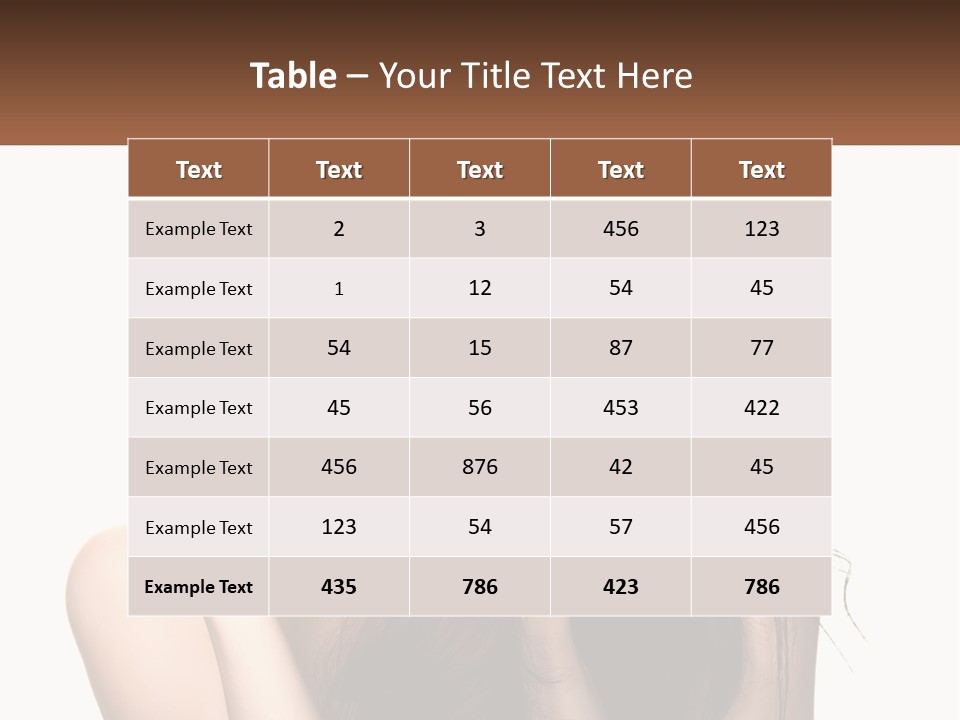 Sensual Charming Skincare PowerPoint Template