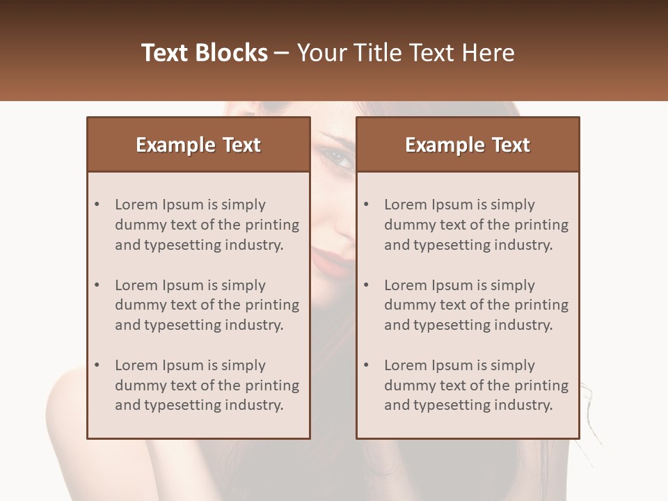 Sensual Charming Skincare PowerPoint Template