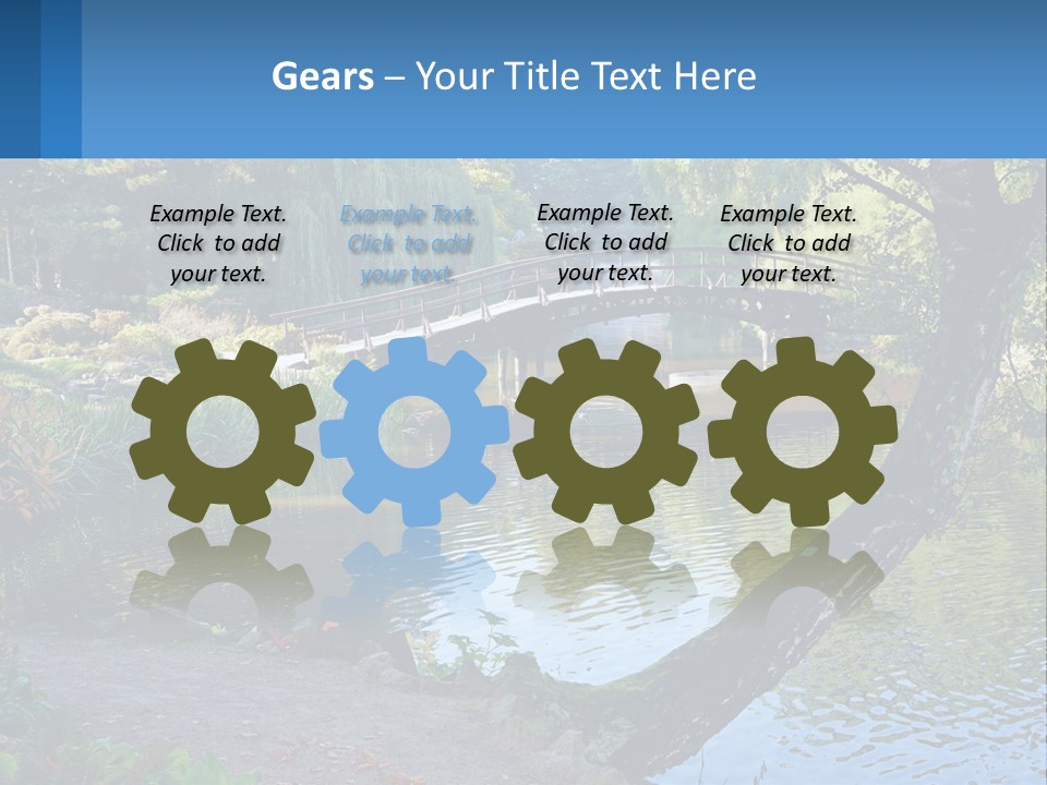 Decoration Cake Candle PowerPoint Template