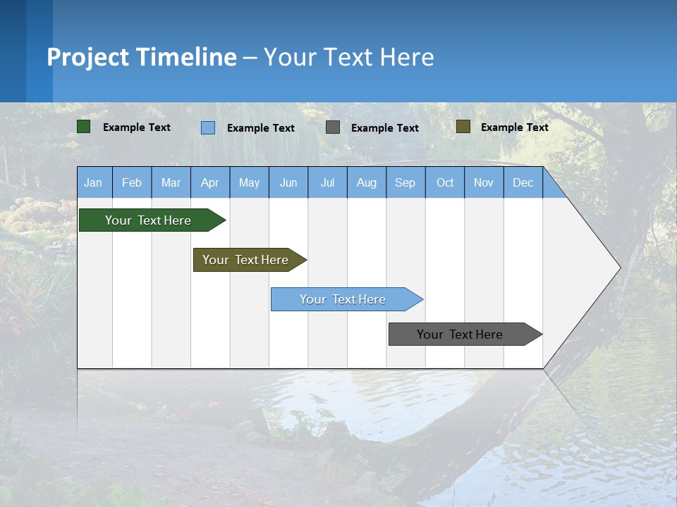 Decoration Cake Candle PowerPoint Template