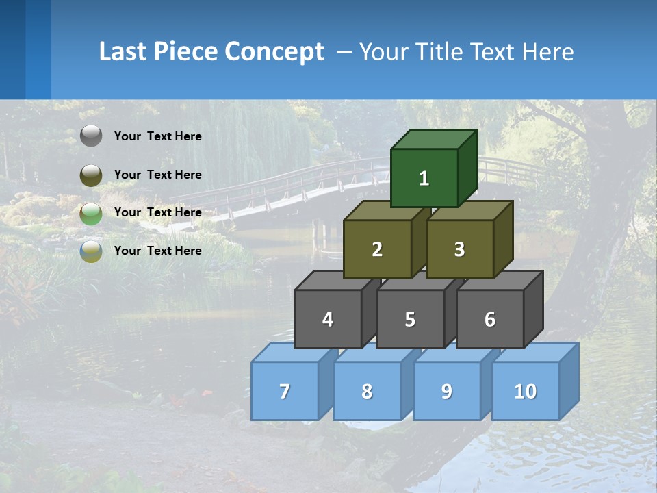 Decoration Cake Candle PowerPoint Template