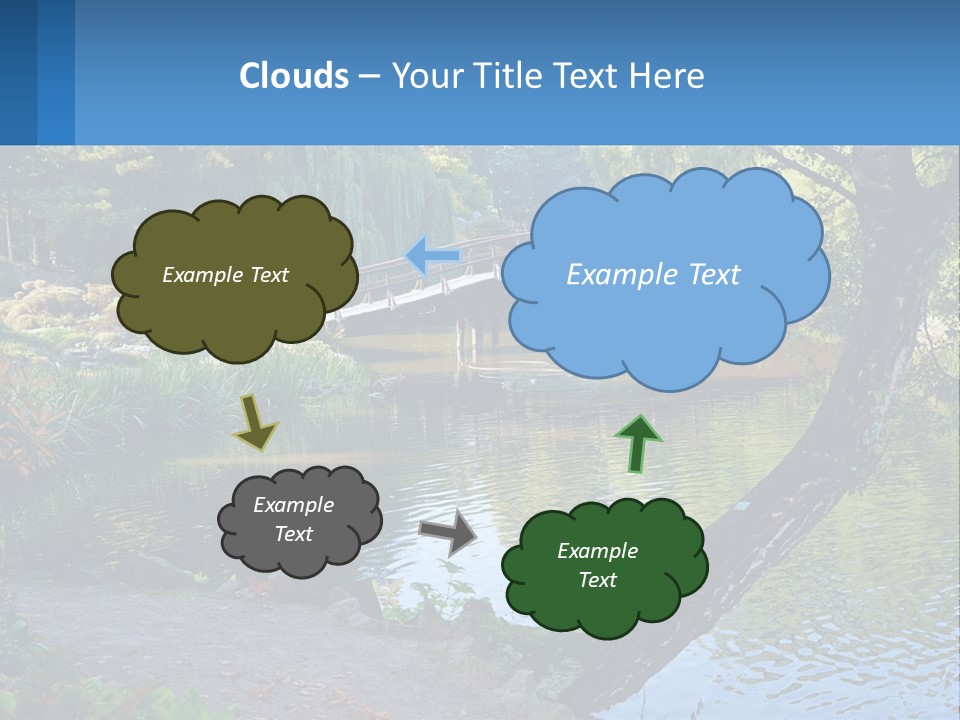 Decoration Cake Candle PowerPoint Template