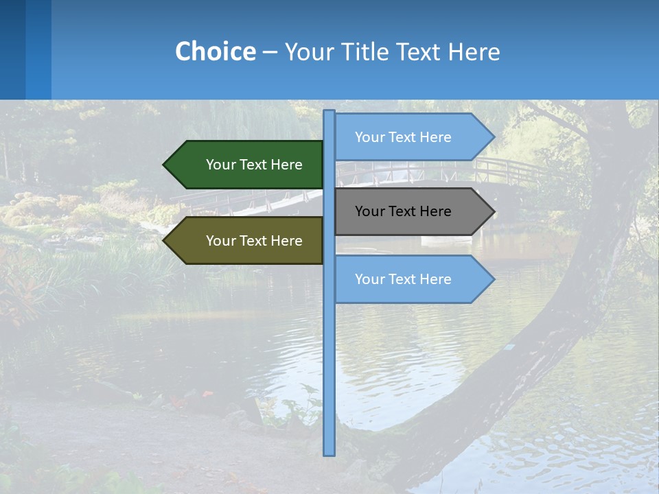 Decoration Cake Candle PowerPoint Template