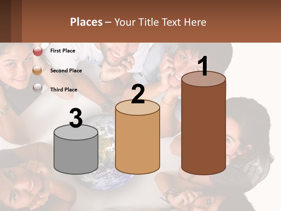 Dessert Hat Pattern PowerPoint Template