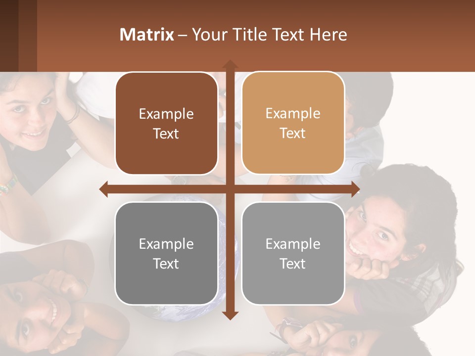 Dessert Hat Pattern PowerPoint Template