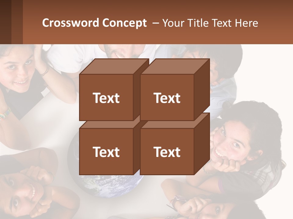 Dessert Hat Pattern PowerPoint Template