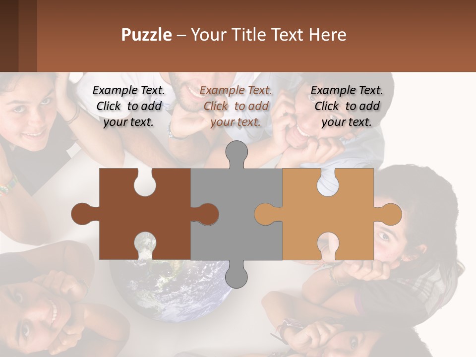 Dessert Hat Pattern PowerPoint Template