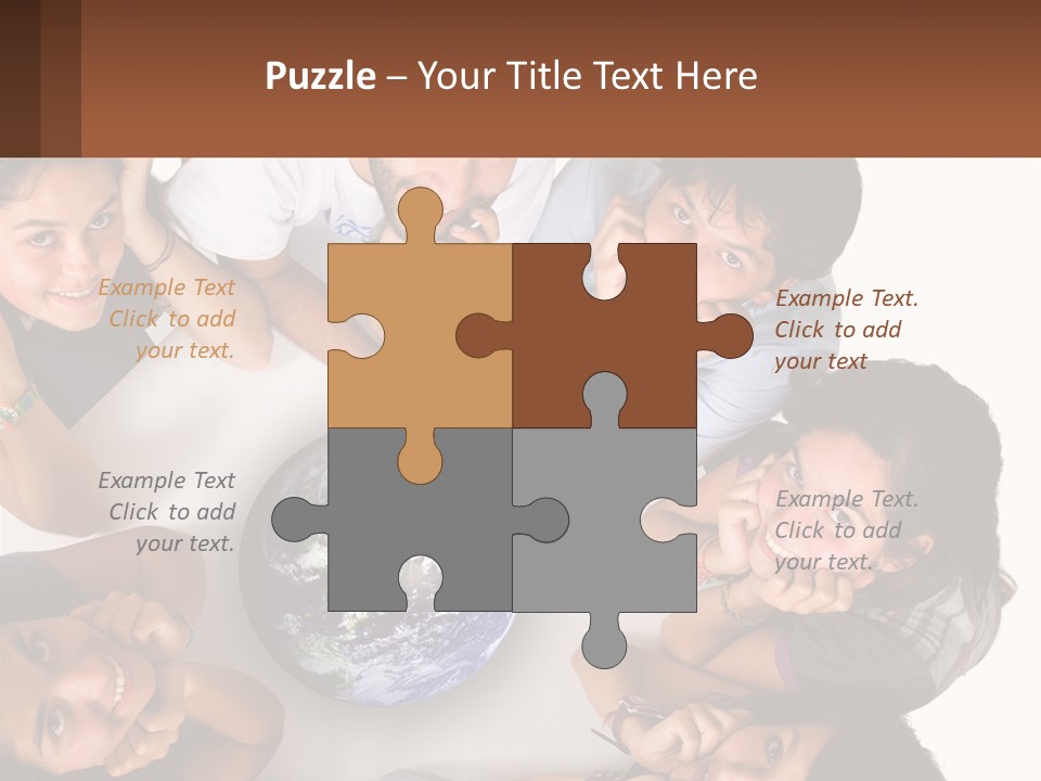 Dessert Hat Pattern PowerPoint Template